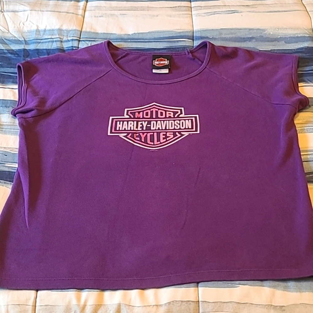 Harley Davidson short sleeve top XL